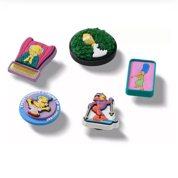 Crocs Jibbitz The Simpsons - 5 Pack - Picture 2 of 4